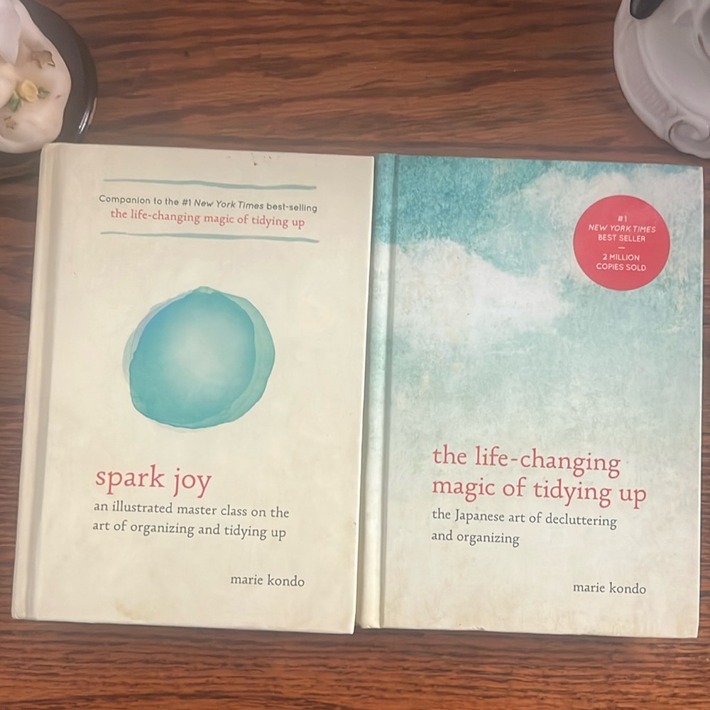 Marie Kondo book lot